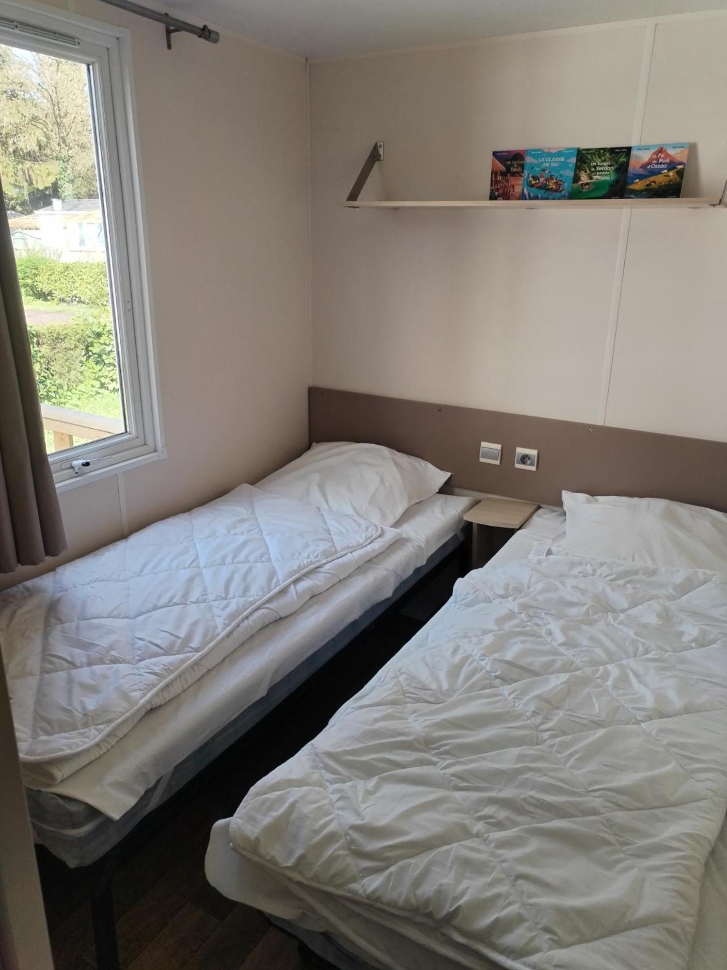 Mobil-Home 6 Personnes Avec Tv Et Clim N' B025 Boofzheim ภายนอก รูปภาพ