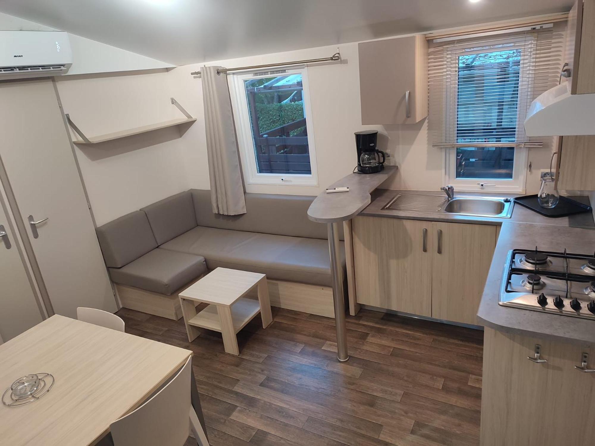 Mobil-Home 6 Personnes Avec Tv Et Clim N' B025 Boofzheim ภายนอก รูปภาพ