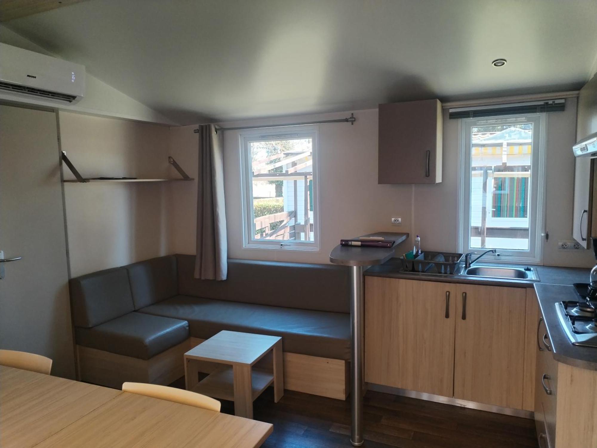 Mobil-Home 6 Personnes Avec Tv Et Clim N' B025 Boofzheim ห้อง รูปภาพ